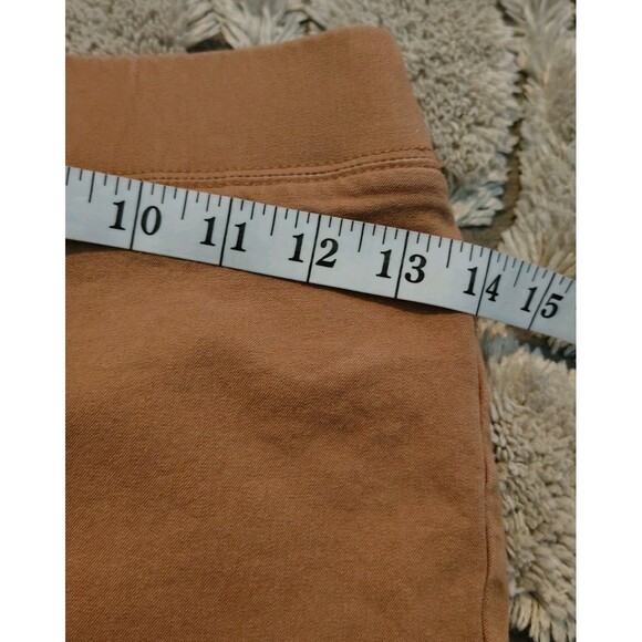 Talbots Pants Size OP Essex Ankle Pull On Tan - Picture 6 of 9
